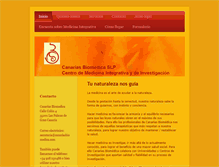 Tablet Screenshot of canariasbiomedica.com